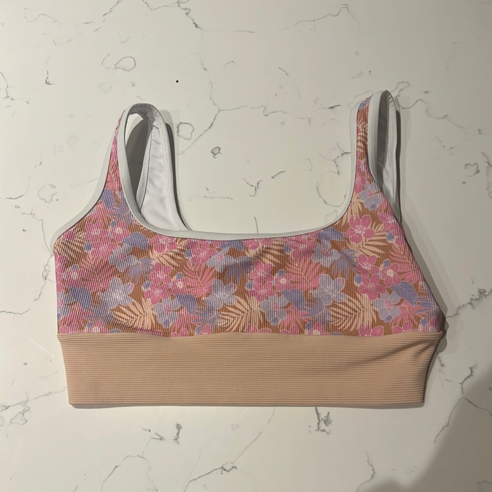 KIAWAH TOP TIARE HAWAII- PALM FLORAL SIZE m